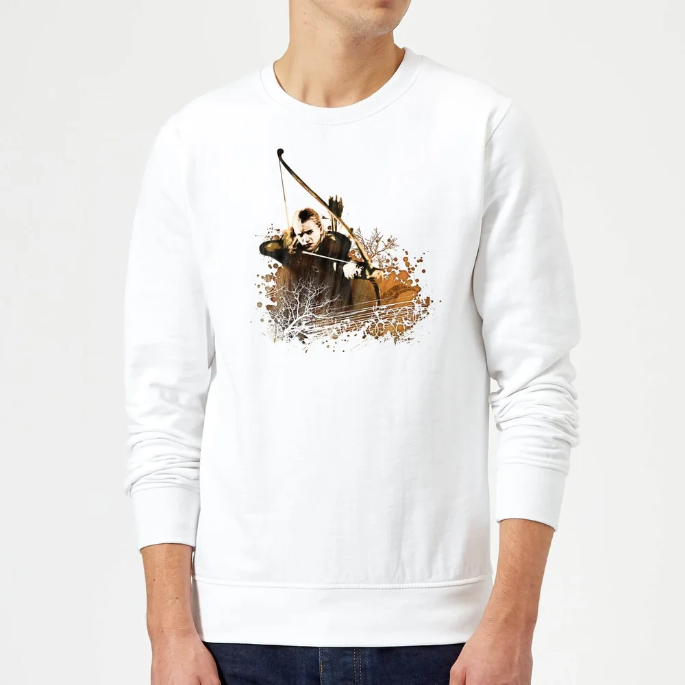 The Lord Of The Rings Legolas Sweatshirt - White - S Image 1
