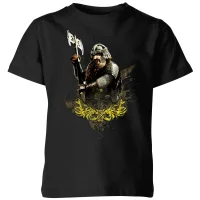 The Lord Of The Rings Gimli Kids' T-Shirt - Black - undefined undefined