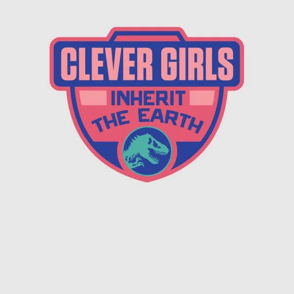 Jurassic Park Clever Girls Inherit The Earth Women's T-Shirt - Grey