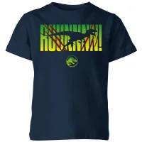 Jurassic Park Run! Kids' T-Shirt - Navy - undefined undefined