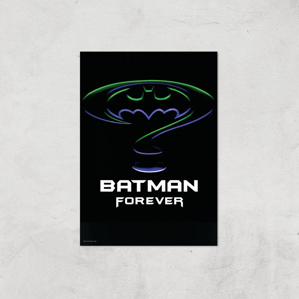 Batman Forever Giclee Art Print - A4 - Print Only Image 1