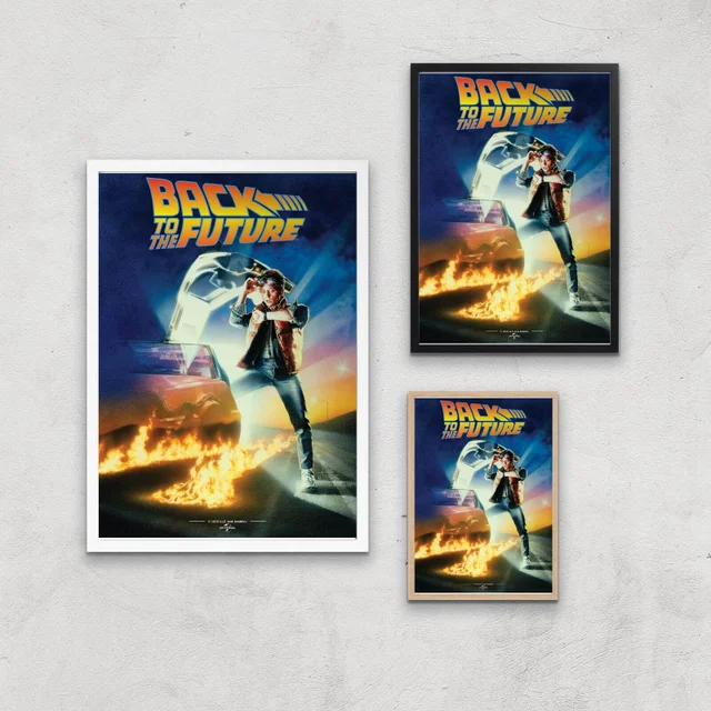 Back To The Future Part 1 Giclee Art Print