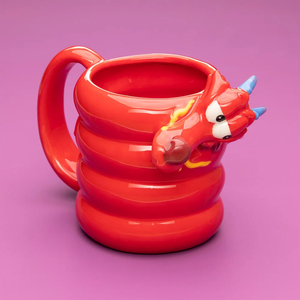 Mulan Mushu Shaped Mug Image 1