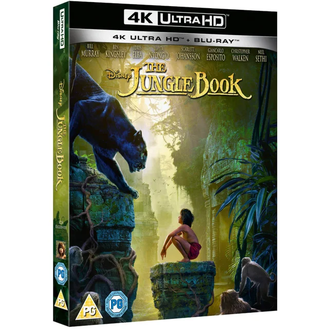 The Jungle Book (Live Action) 4K Ultra HD (Includes 2D Blu-ray)