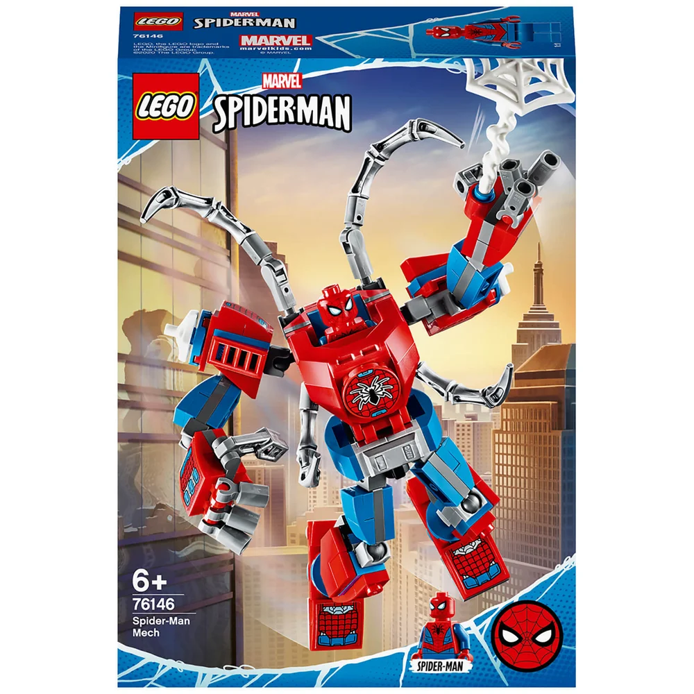 LEGO Super Heroes: Marvel Spider-Man Mech Building Set (76146) Image 1