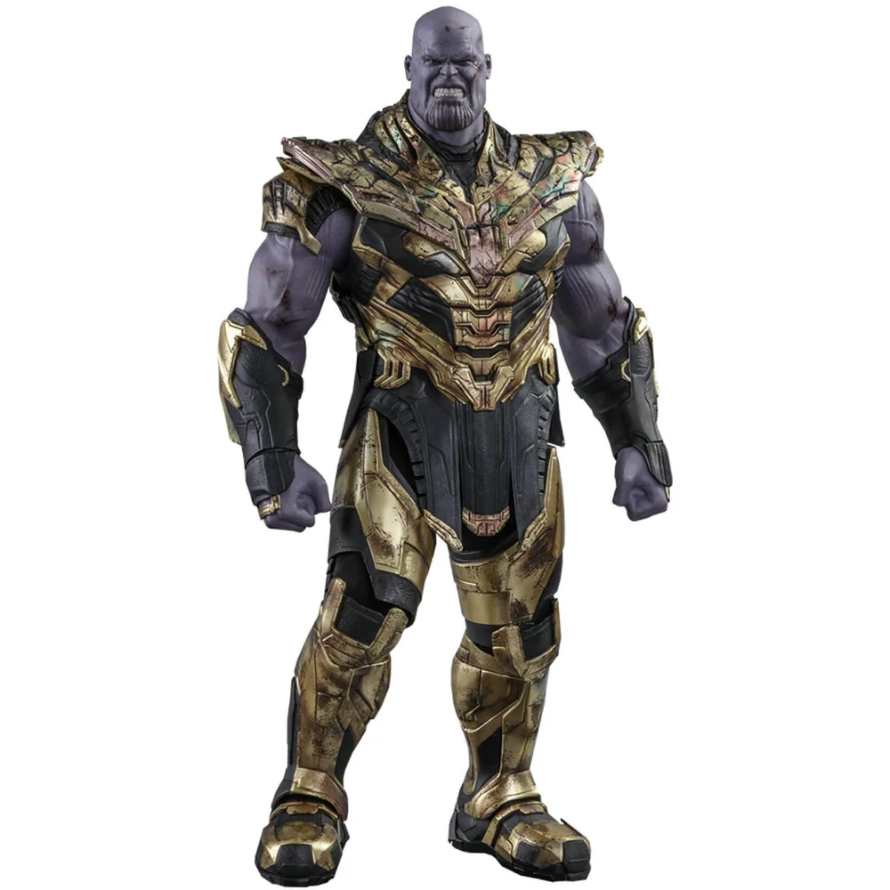 Hot Toys Marvel Avengers: Endgame Movie Masterpiece Action Figure 1/6 Thanos Battle Damaged Version 42cm Image 1