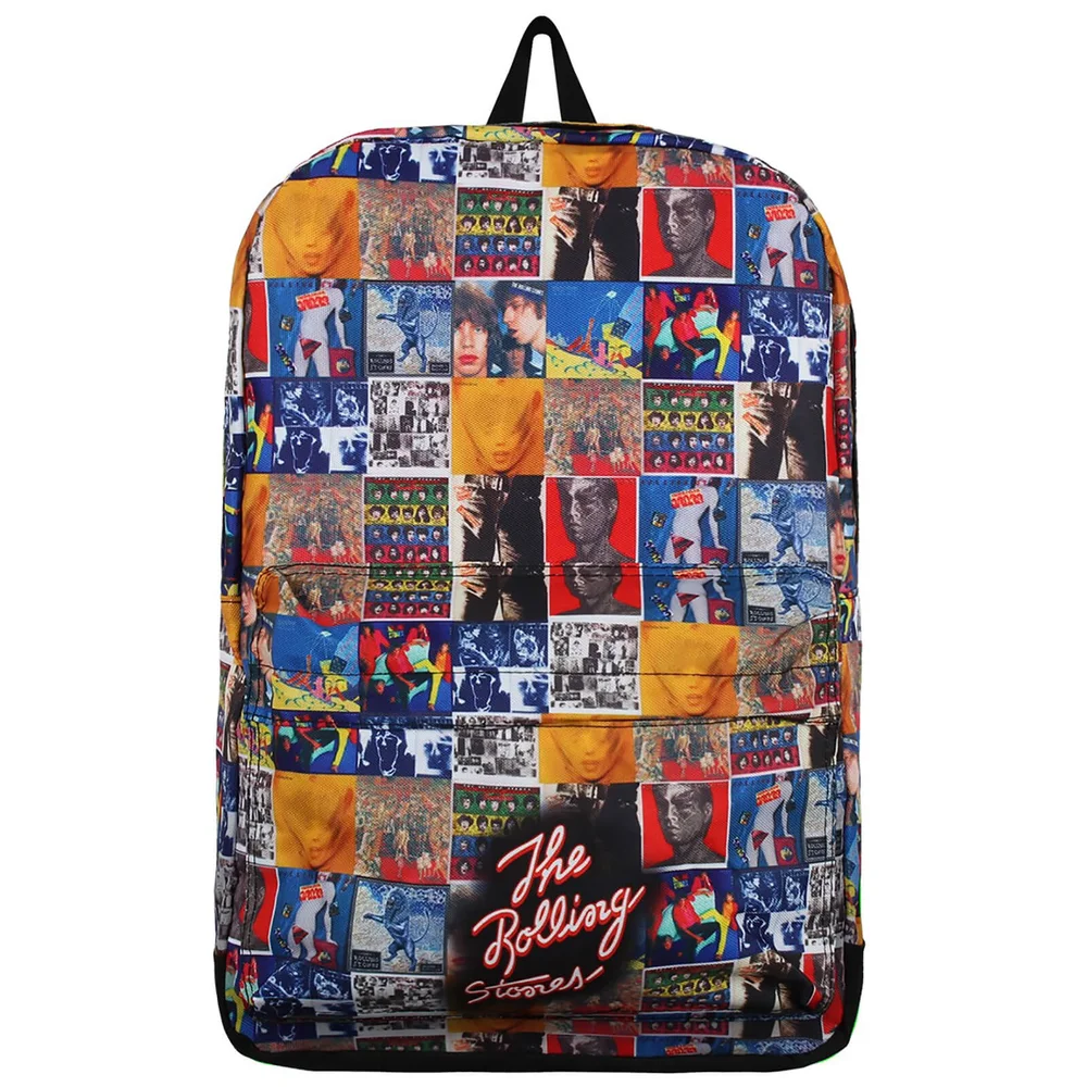 Rocksax The Rolling Stones Vintage Album Rucksack Image 1
