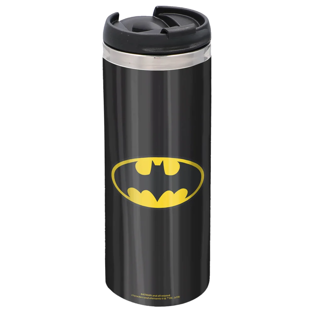 Batman Stainless Steel Thermo Travel Mug Image 1