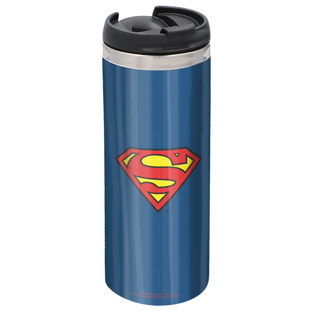 Superman Stainless Steel Thermo Travel Mug Image 1