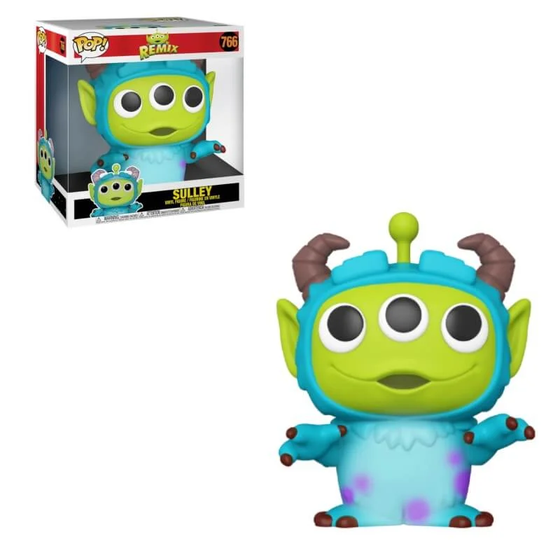 Disney Pixar Alien as Sulley 10-Inch Pop! Vinyl Figure Image 1