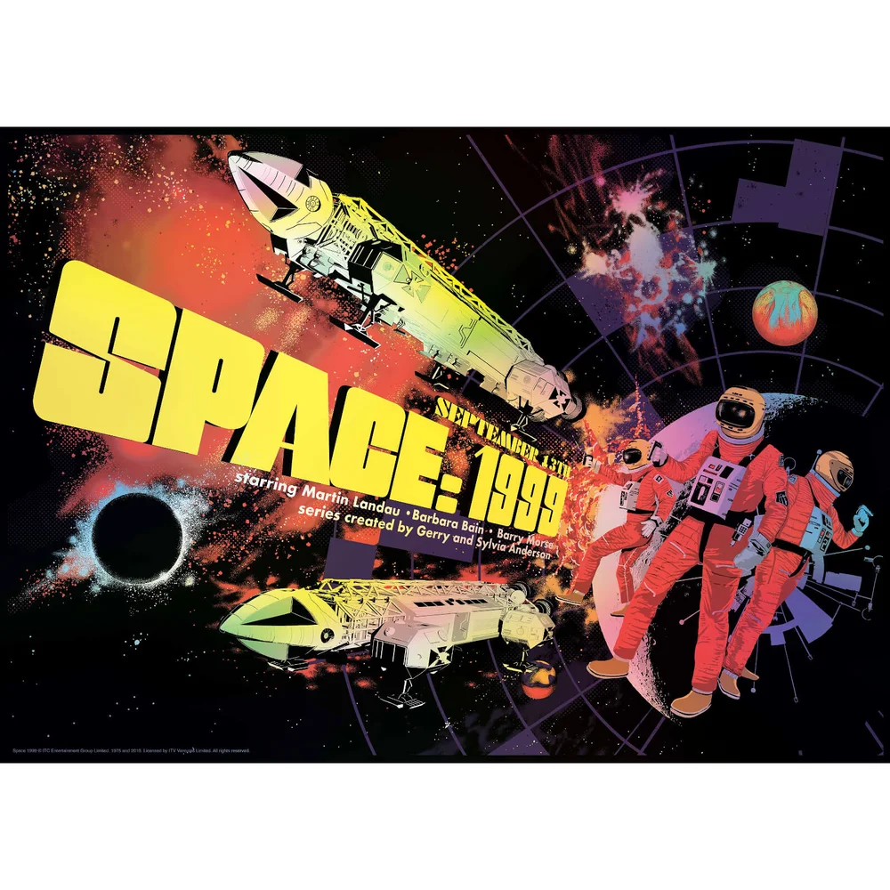 Space 1999 Lithograph by Raid71 Image 1