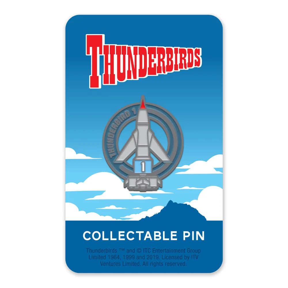 Thunderbirds Enamel Pin Badge 1 Image 1