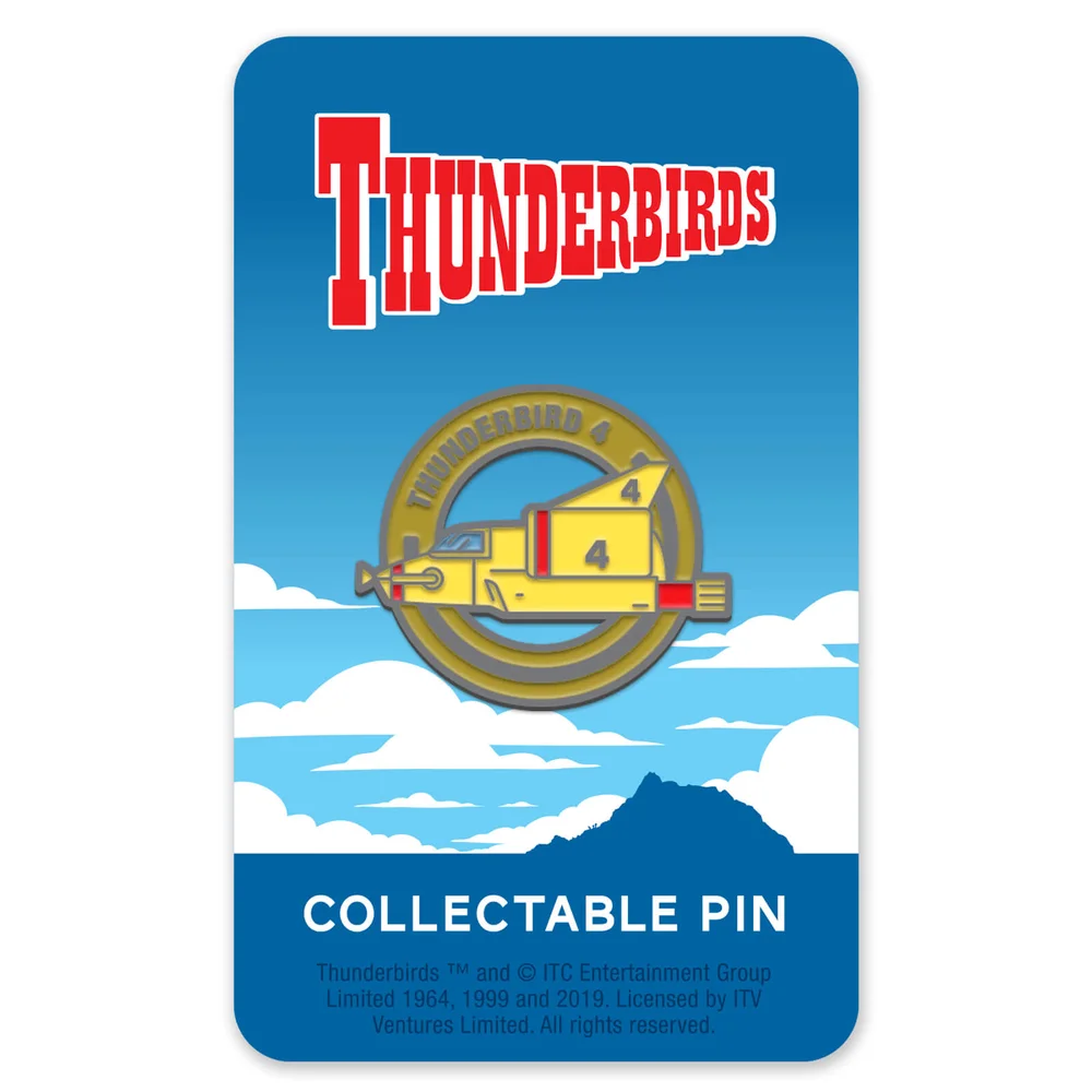 Thunderbirds Enamel Pin Badge 4 Image 1