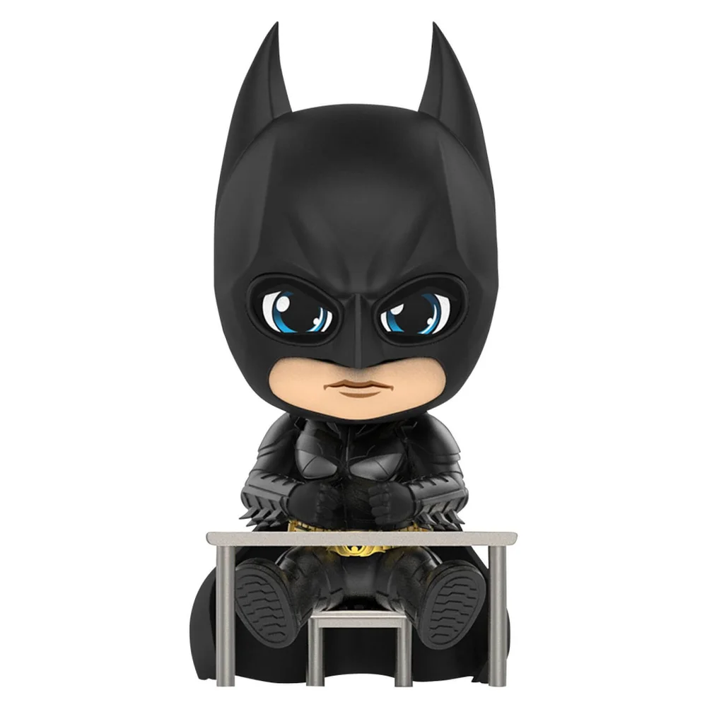Hot Toys DC Comics Batman Dark Knight Trilogy Cosbaby Mini Figure DC Comics Batman (Interrogating Version) 12cm Image 1