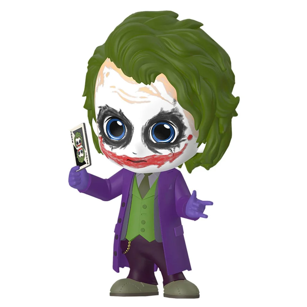 Hot Toys DC Comics Batman Dark Knight Trilogy Cosbaby Mini Figure Joker 12cm Image 1