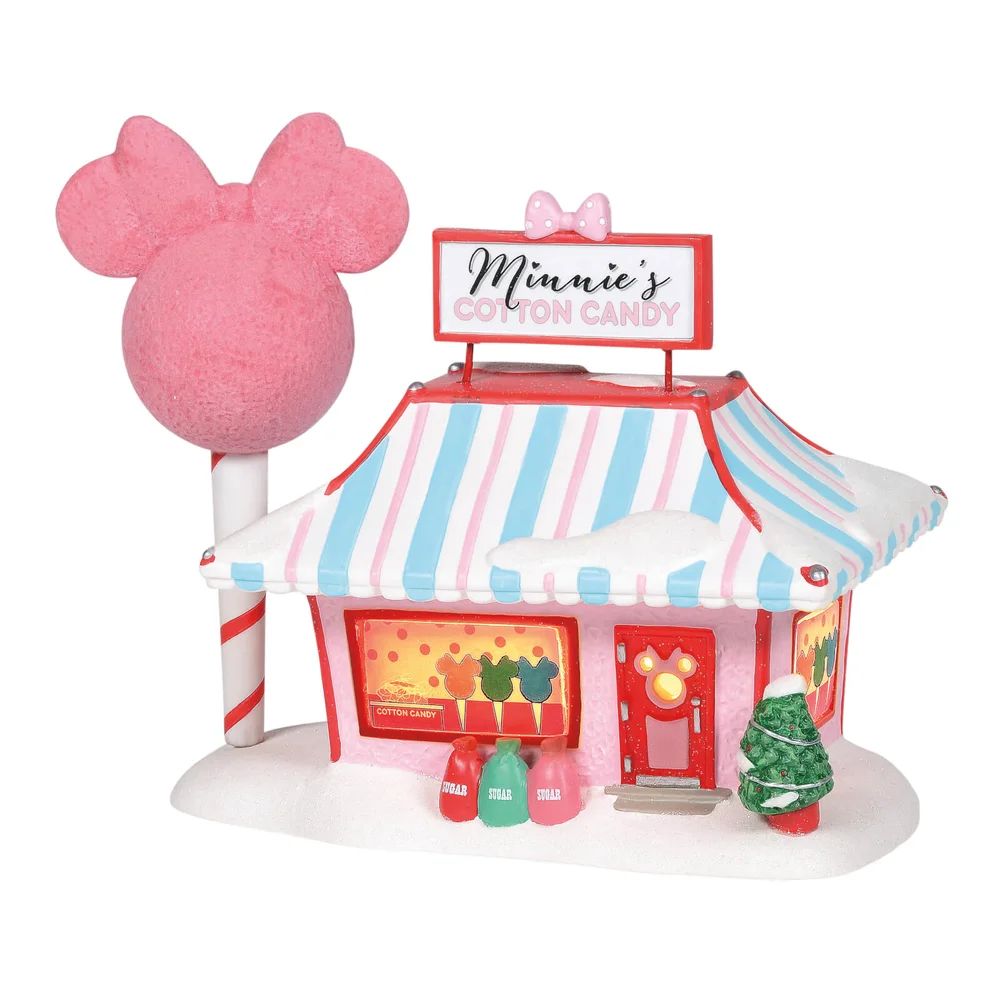 Disney Village Minnie Mouse's Cotton Candy Shop 19cm Image 1
