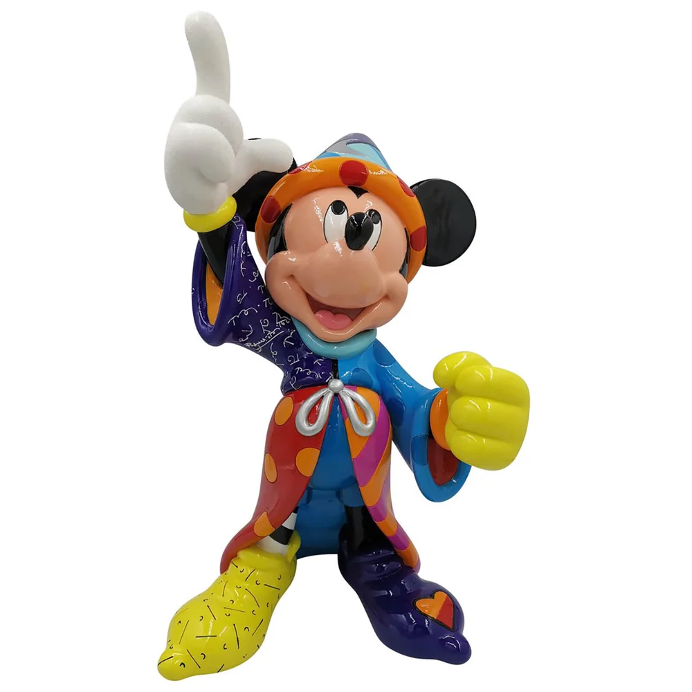 Disney by Romero Britto Sorcerer Mickey Mouse Statement Figurine 46cm Image 1