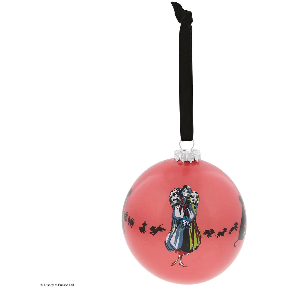 Enchanting Disney Collection One Classy Devil (Cruella De Vil Bauble) 10cm Image 1