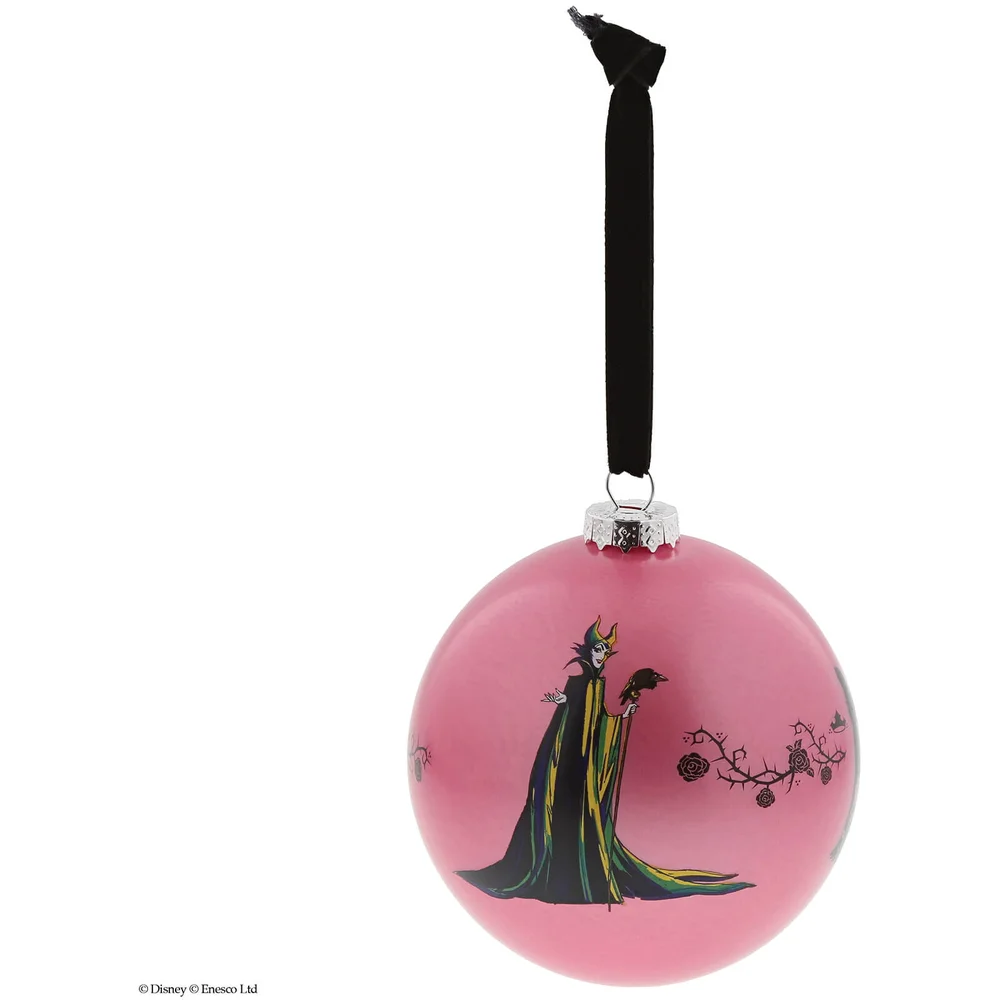 Enchanting Disney Collection A Forest Of Thorns (Maleficent Bauble) 10cm Image 1