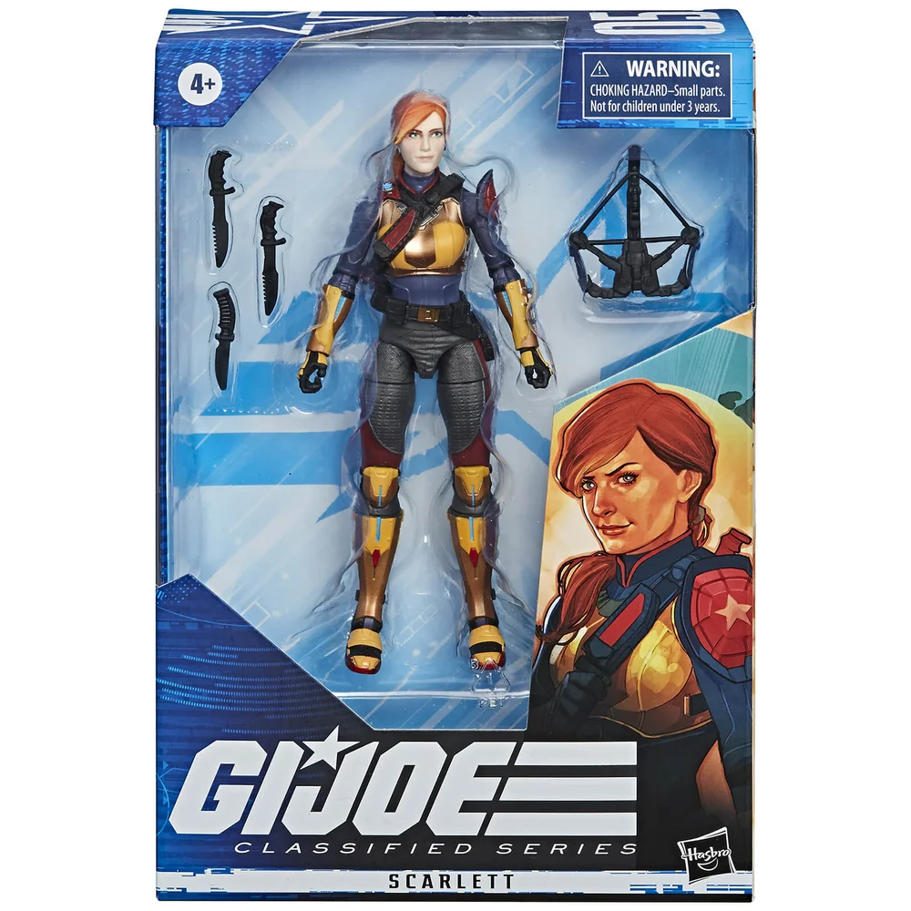 Hasbro G.I. Joe Classified Series Scarlett 6-Inch Scale Action Figure 05 Image 1