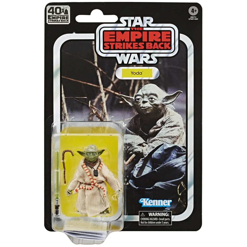 Hasbro Star Wars The Black Series Yoda Toy Action Figure Image 1