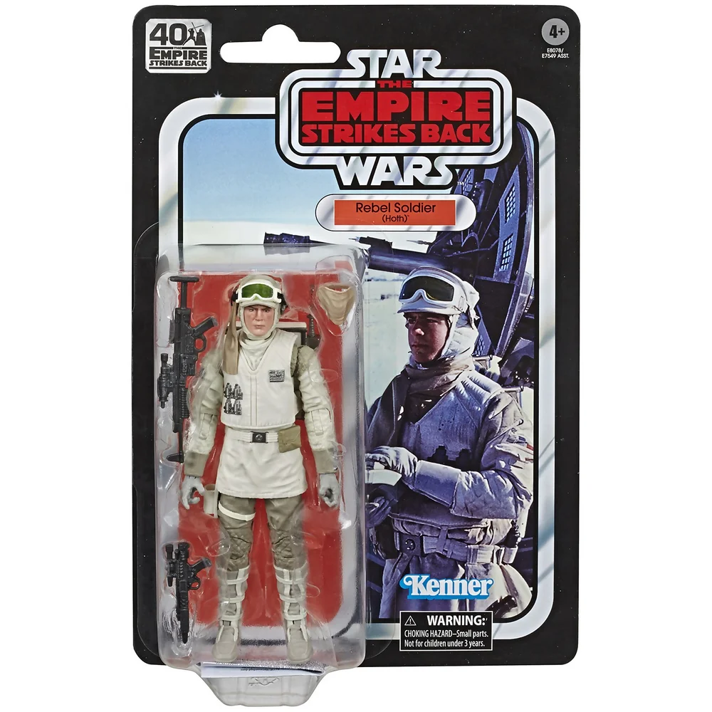Hasbro Star Wars The Black Series Rebel Soldier (Hoth) Toy Action Figure Image 1