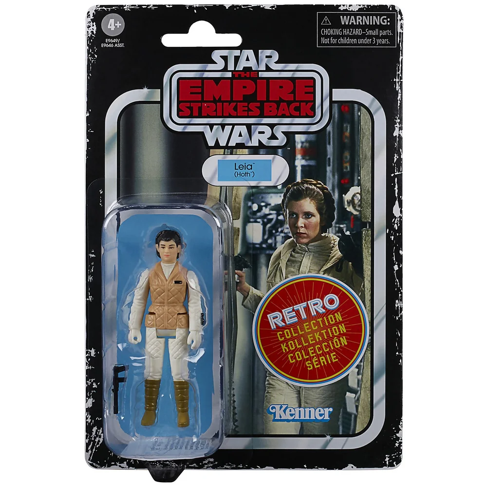Hasbro Star Wars Retro Collection Princess Leia Organa (Hoth) Toy Action Figure Image 1