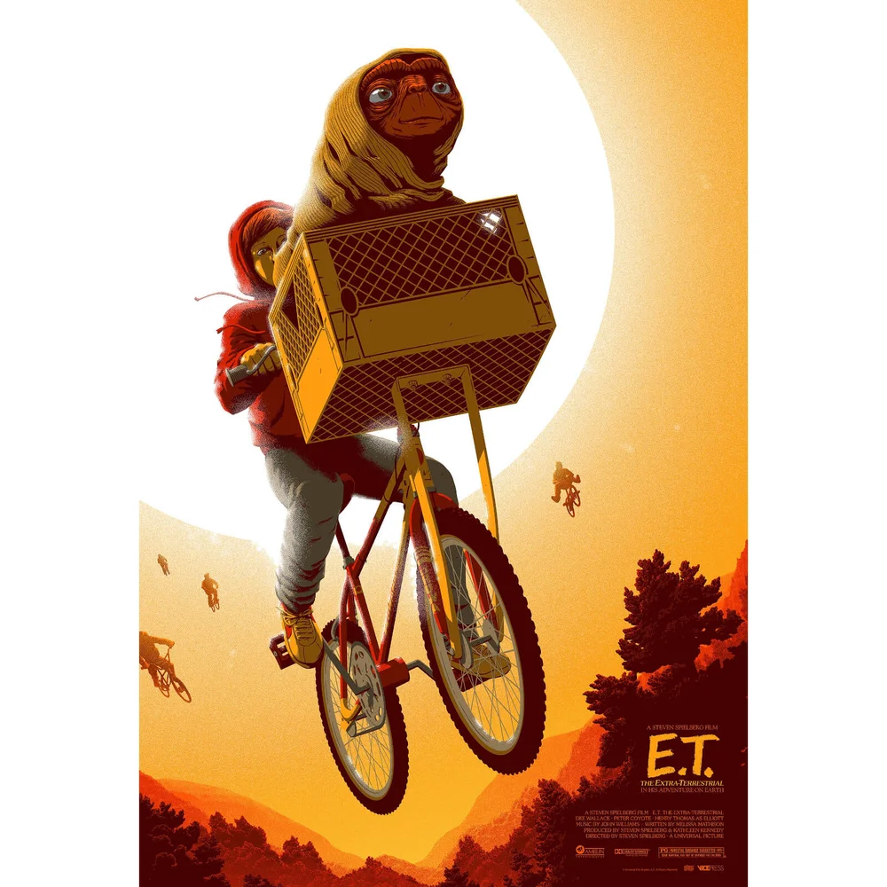 E.T. ScreenPrint by Florey Image 1