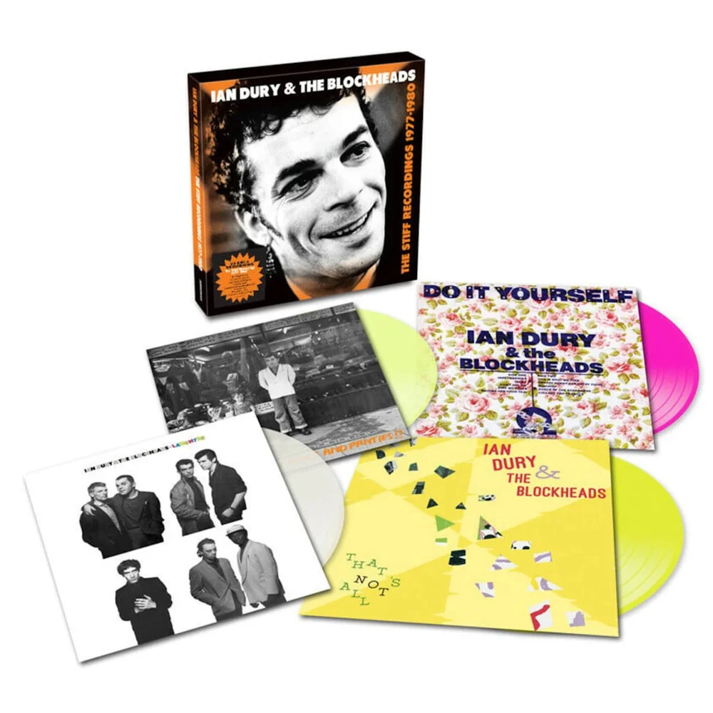 Ian Dury and the Blockheads - The Stiff Recordings 1977 - 1980 (Coloured Vinyl) Vinyl Box Set Image 1