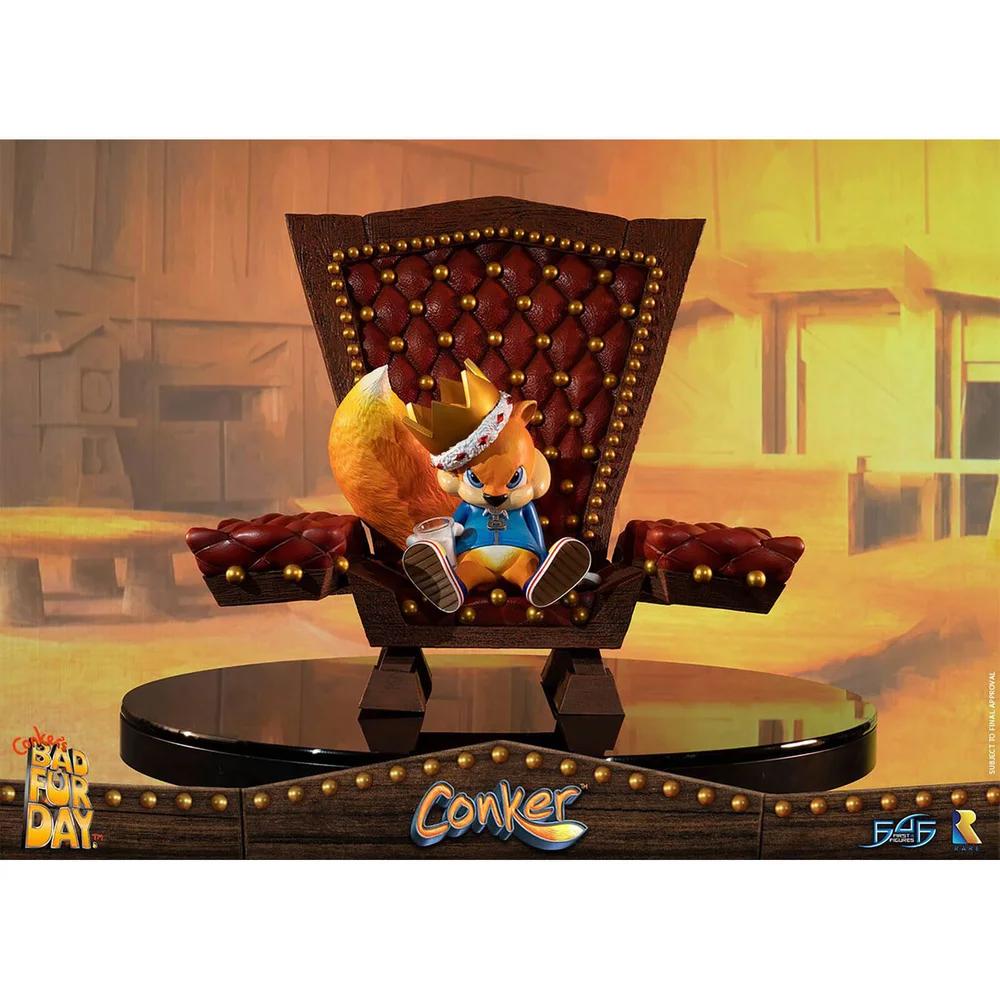 First 4 Figures Conker Resin Statue - Conker Image 1