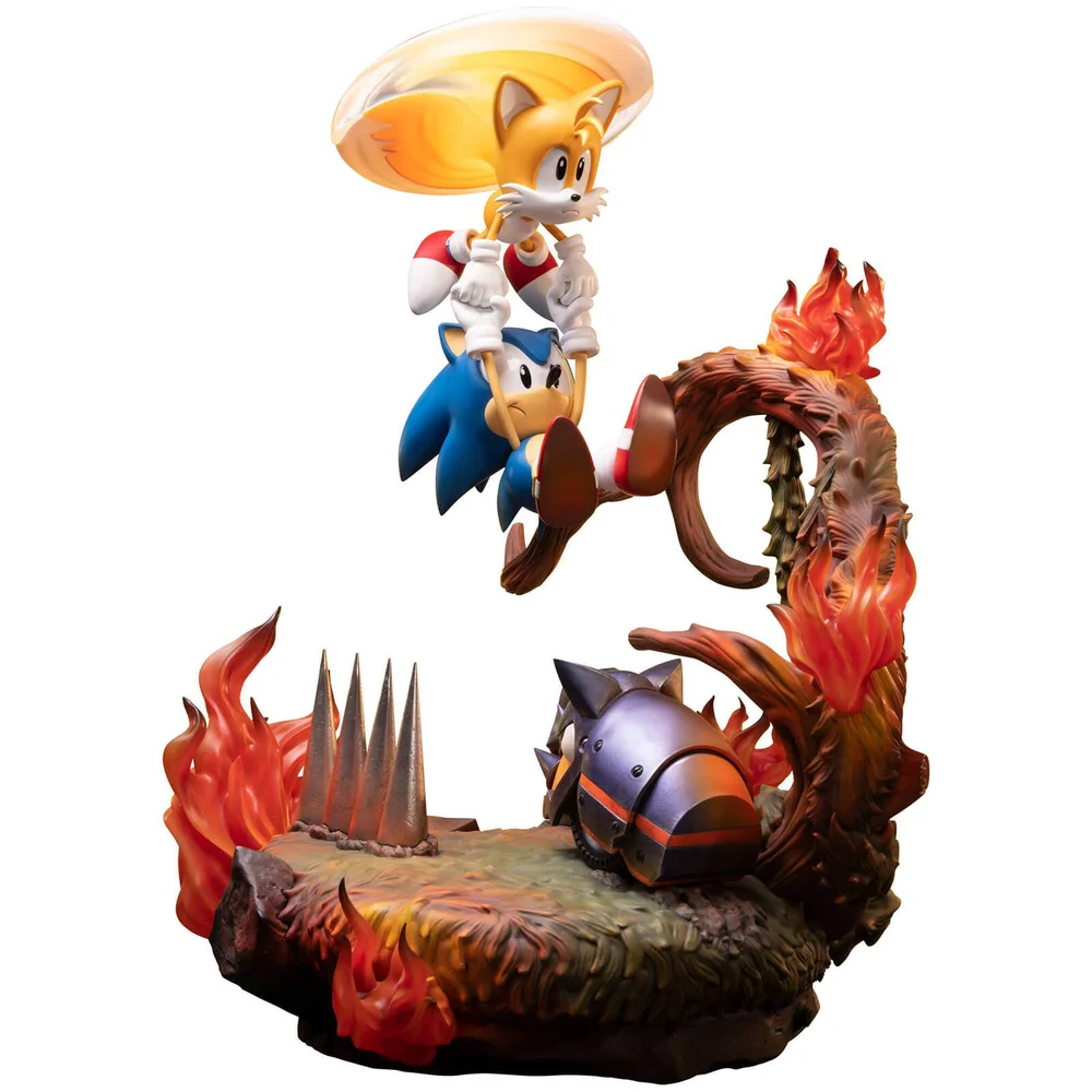 First 4 Figures Sonic The Hedgehog Sonic & Tails Resin Statue (51cm) Image 1