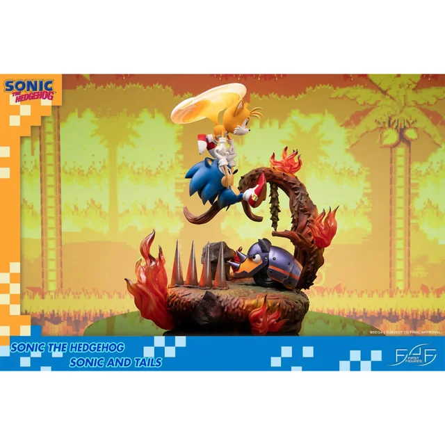 First 4 Figures Sonic The Hedgehog Sonic & Tails Resin Statue (51cm)