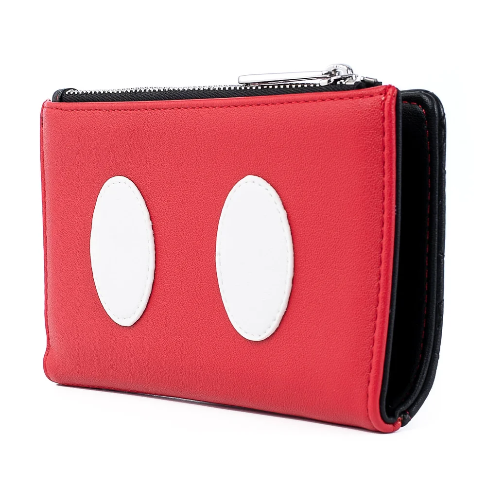 Loungefly Disney Mickey Mouse Quilted Cosplay Flap Wallet Image 1