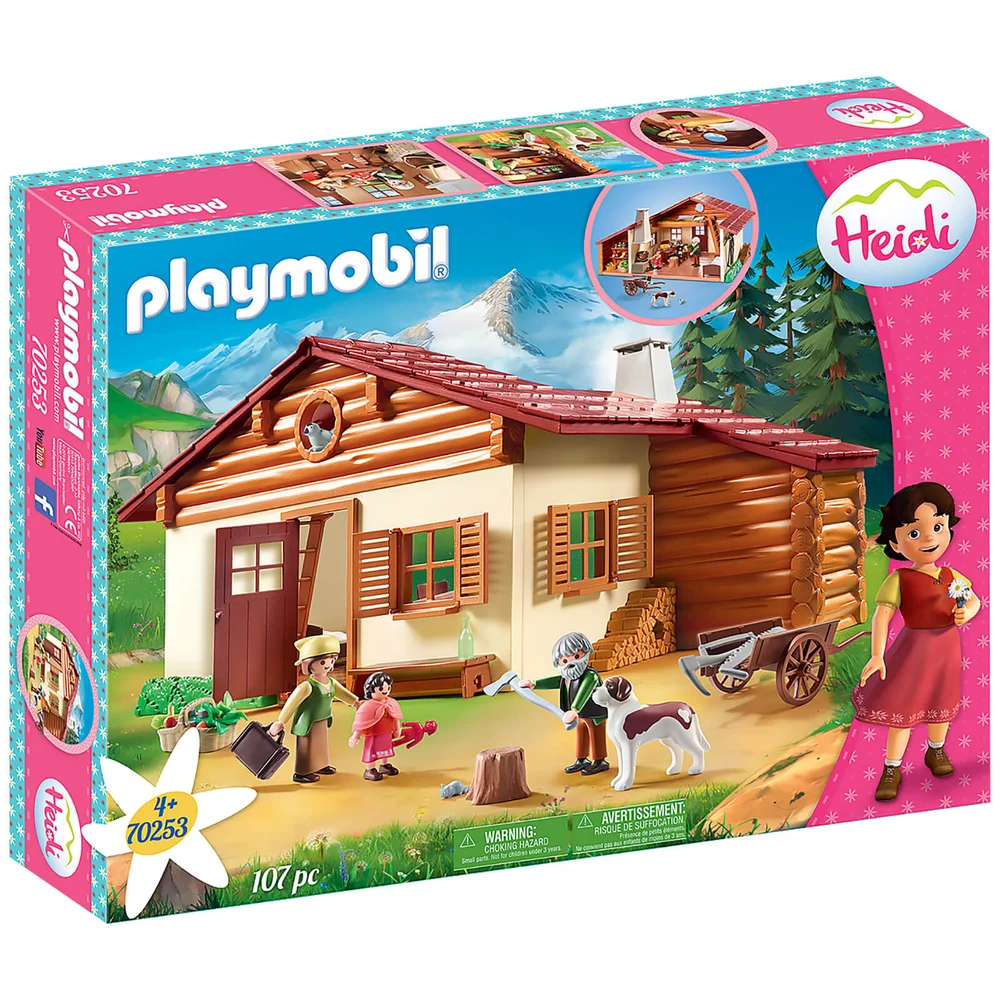 Playmobil Heidi At the Alpine Hut (70253) Image 1