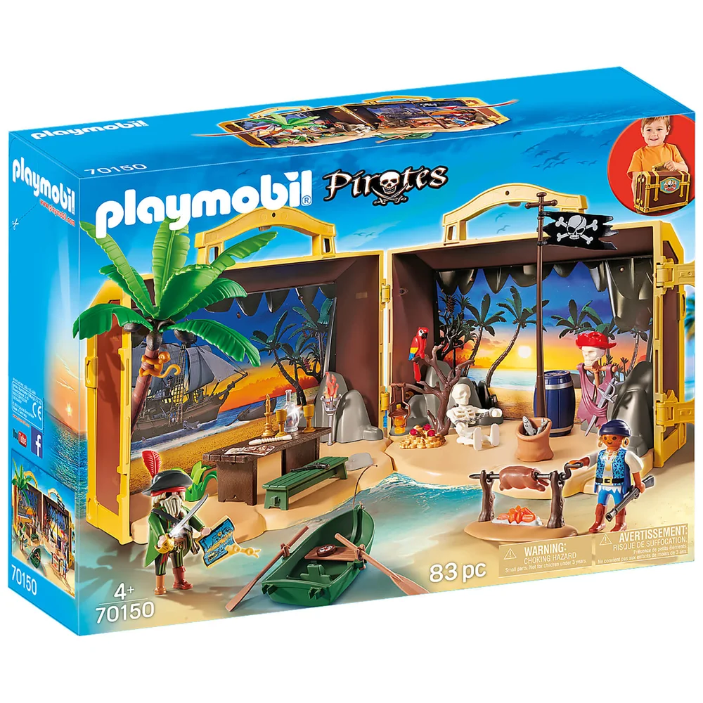 Playmobil Pirates Take Along Pirate Island (70150) Image 1