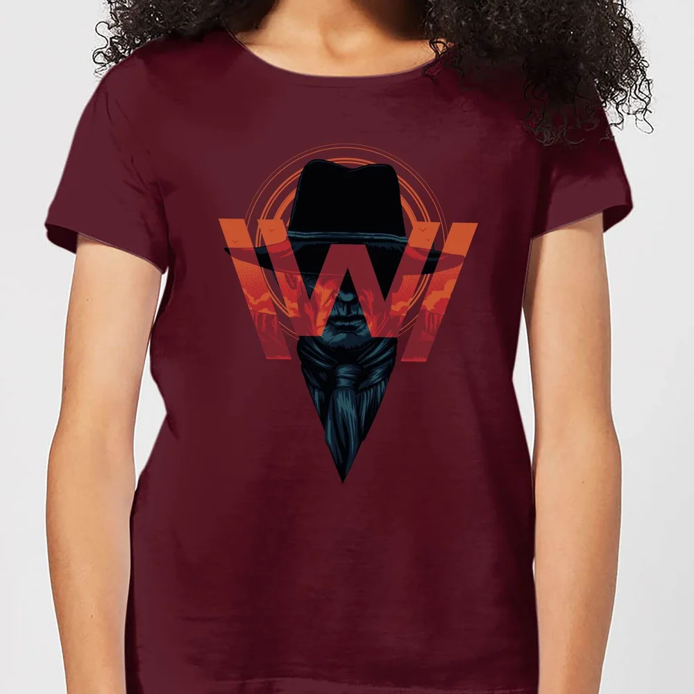 Westworld V.I.P Women's T-Shirt - Burgundy - S Image 1