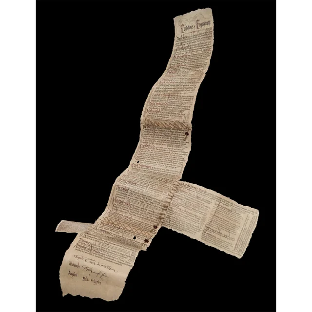 Weta Workshop The Hobbit Mini Replica The Burglar Contract of Bilbo Baggins