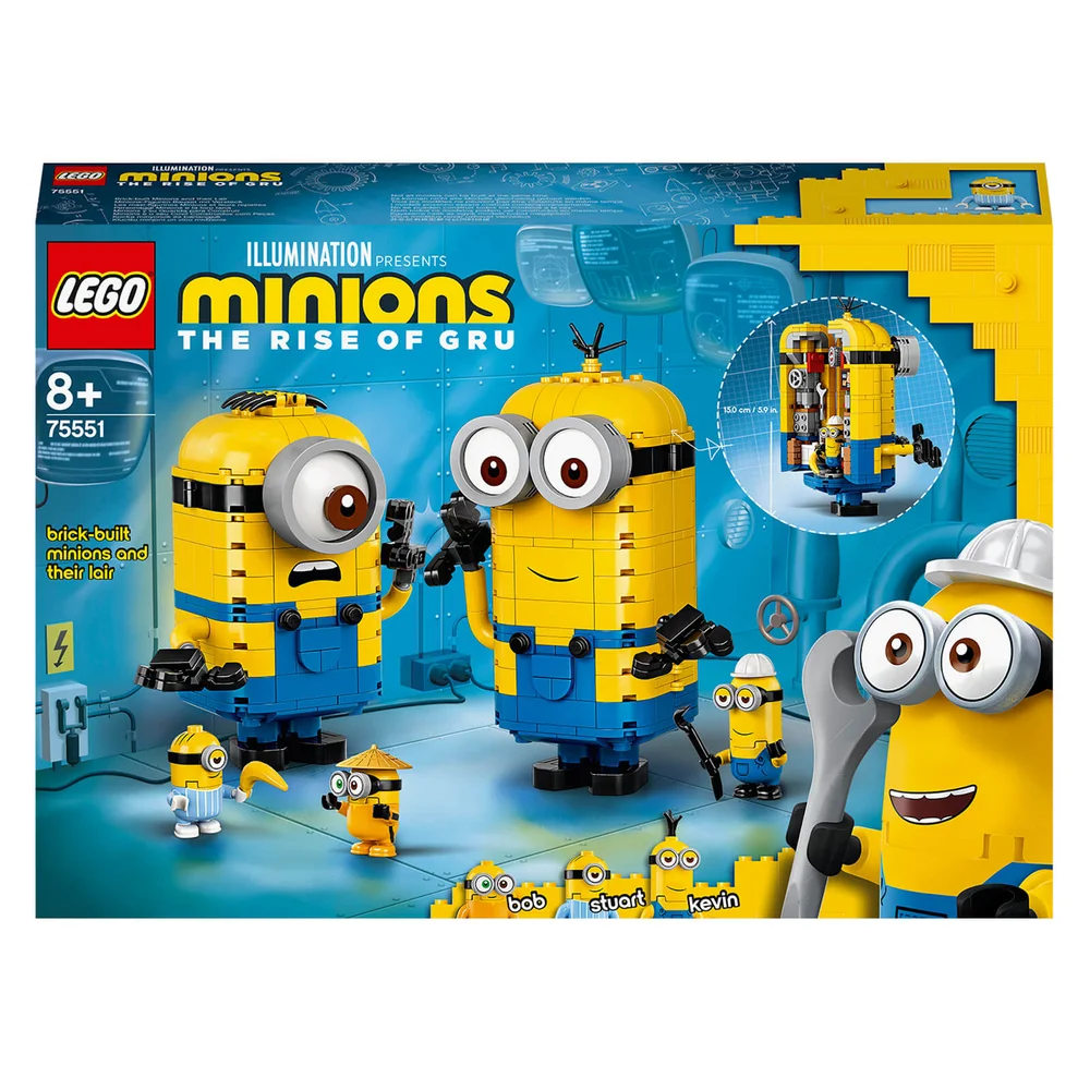 LEGO Minions: Brick-Built Minions: & Their Lair Set (75551) Image 1