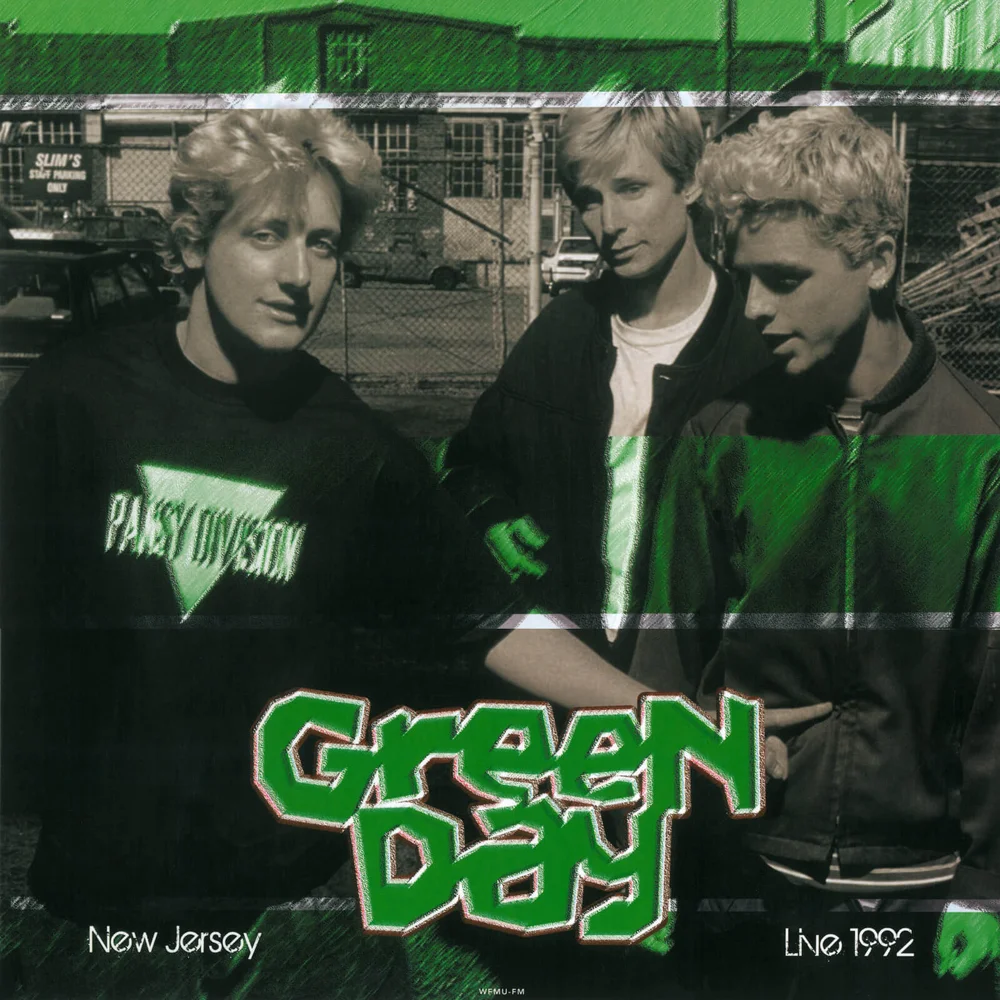 Green Day - Live In New Jersey May 28 1992 WFMU-FM (White Vinyl) Image 1