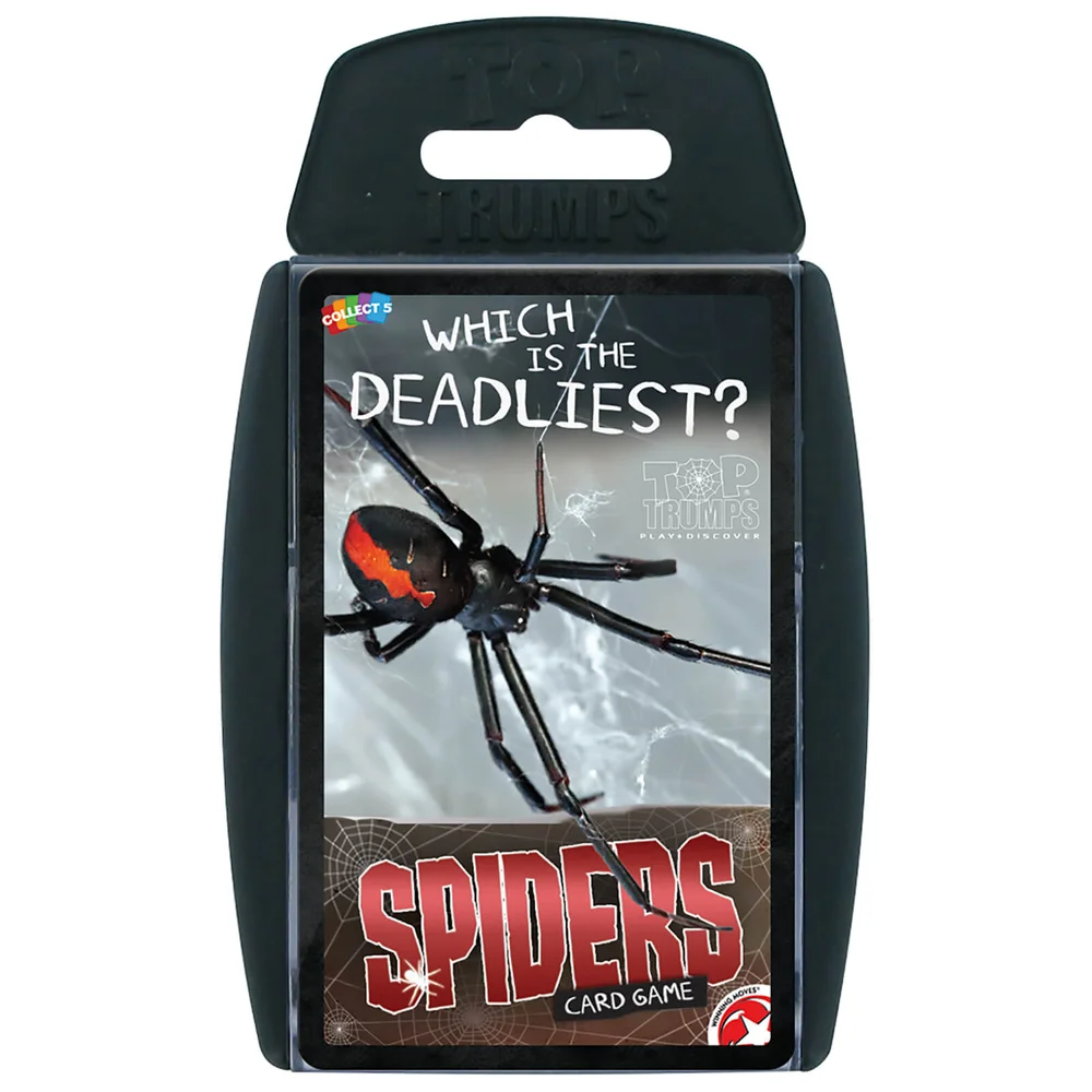 Top Trumps Card Game - Spiders Edition Image 1