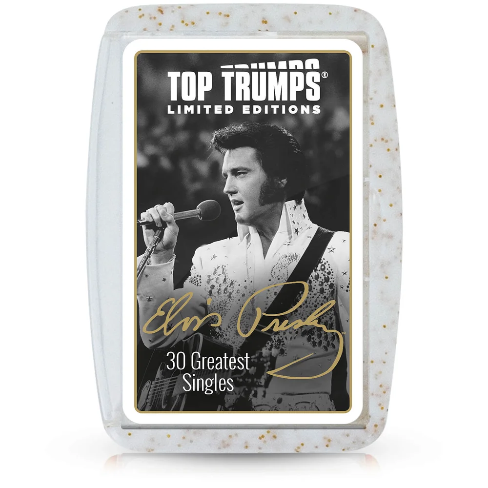 Top Trumps Premium Card Game - Elvis Presley Edition Image 1