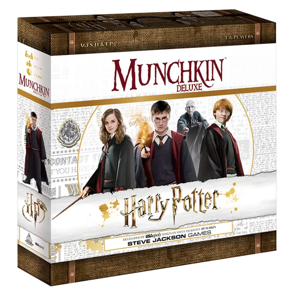 Munchkin Deluxe: Harry Potter Card Game Image 1