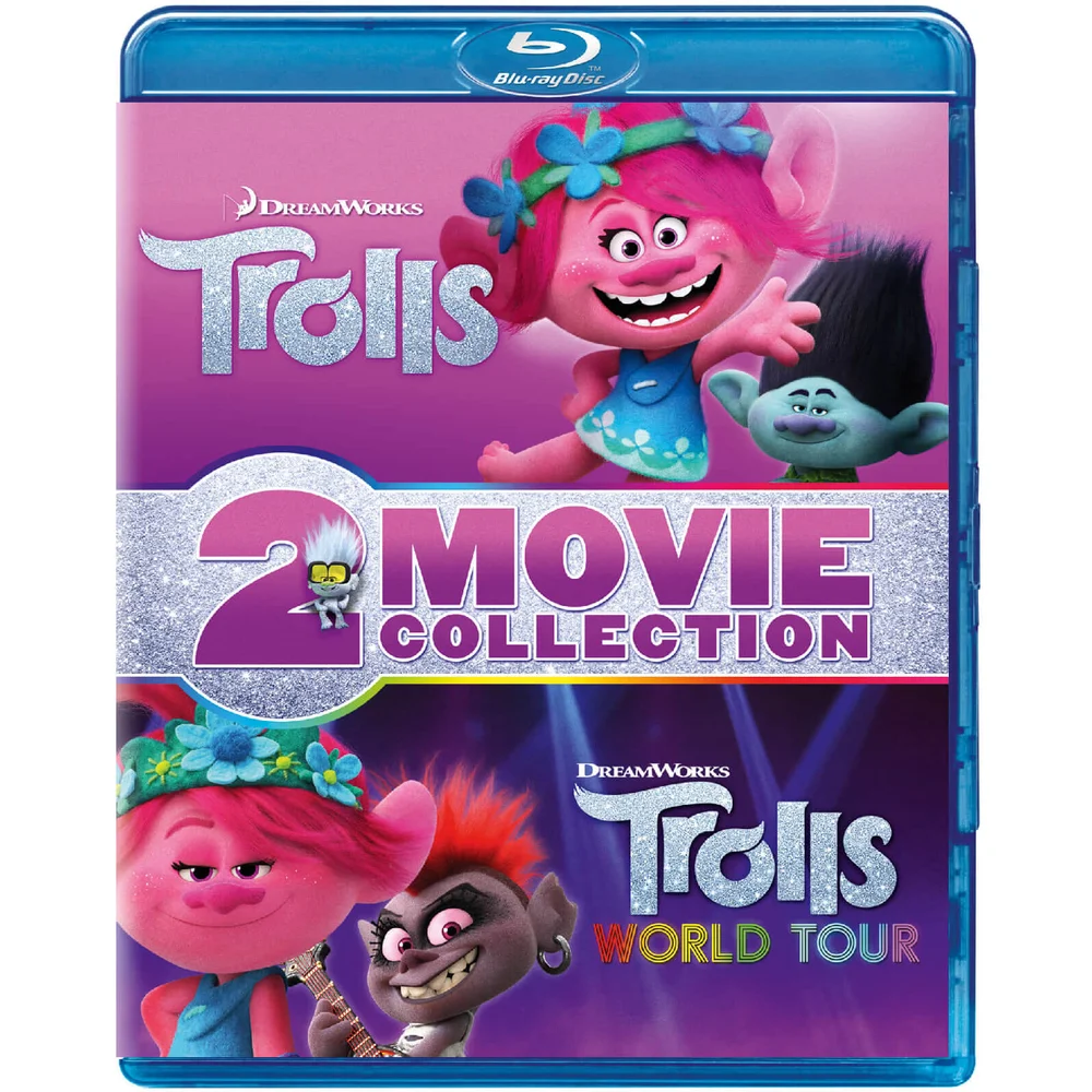 Trolls & Trolls World Tour Double Pack (2D +3D Blu-ray) Image 1