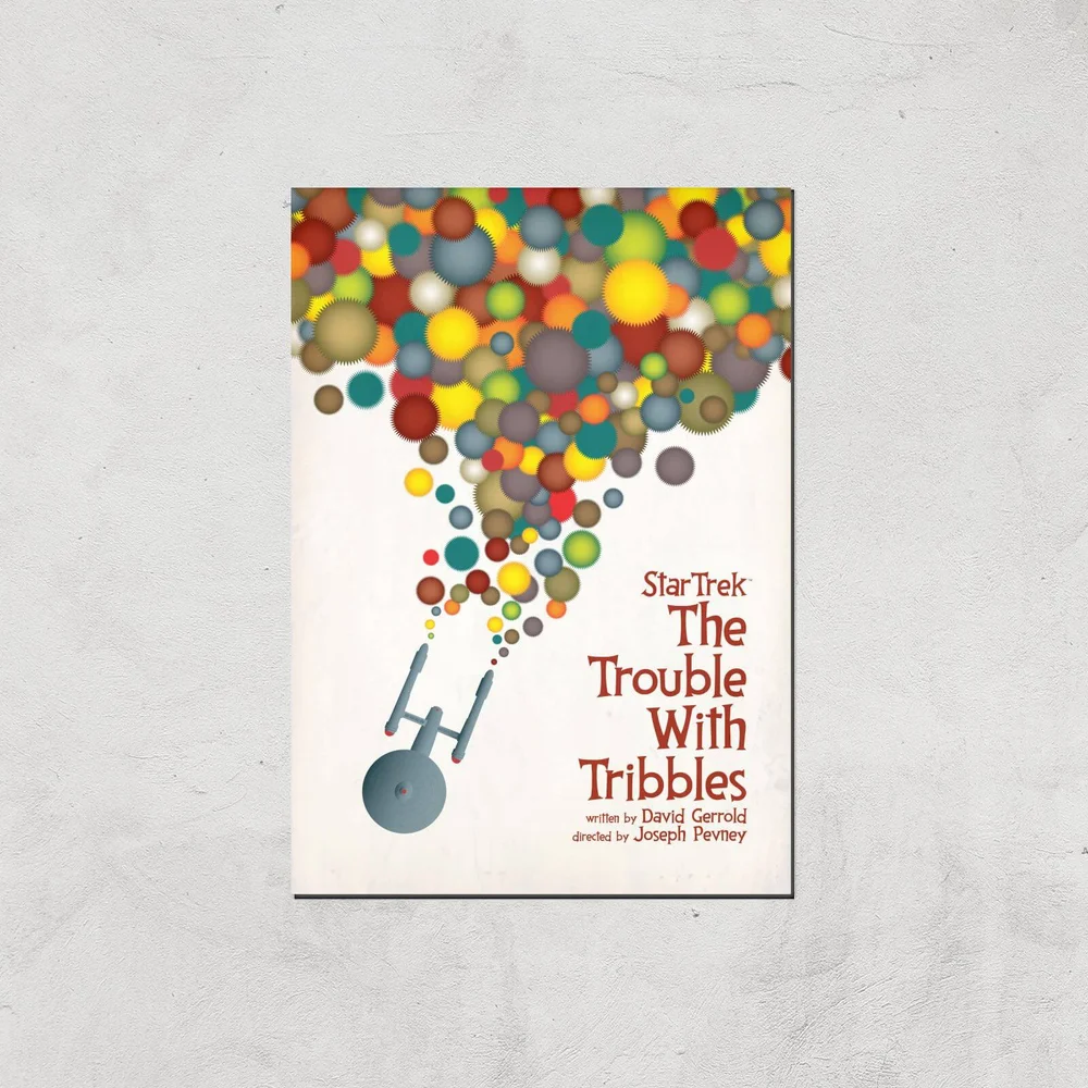 The Trouble With Tribbles Giclee - A4 - Print Only Image 1