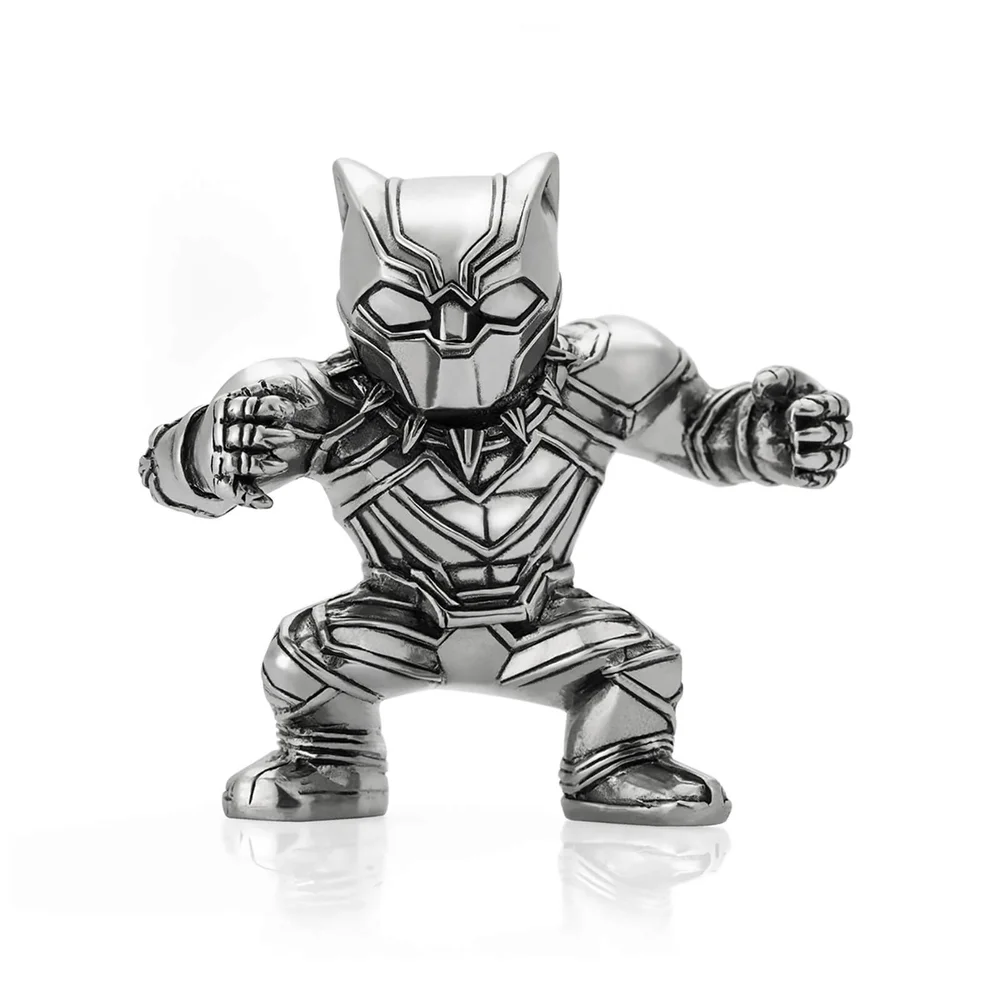 Royal Selangor Marvel Black Panther Pewter Figurine Image 1