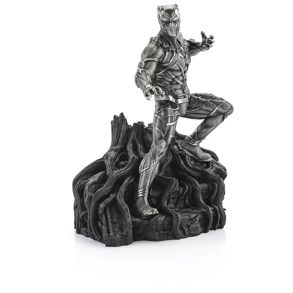 Royal Selangor Marvel Black Panther Pewter Figurine - Limited Edition Image 1