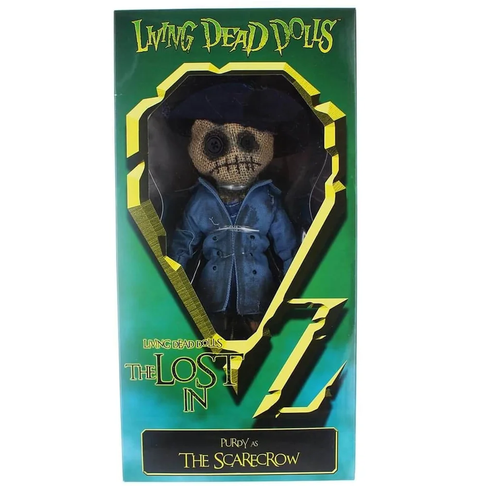 Mezco Living Dead Dolls - The Lost in OZ Exclusive Emerald City Variant - The Scarecrow Image 1