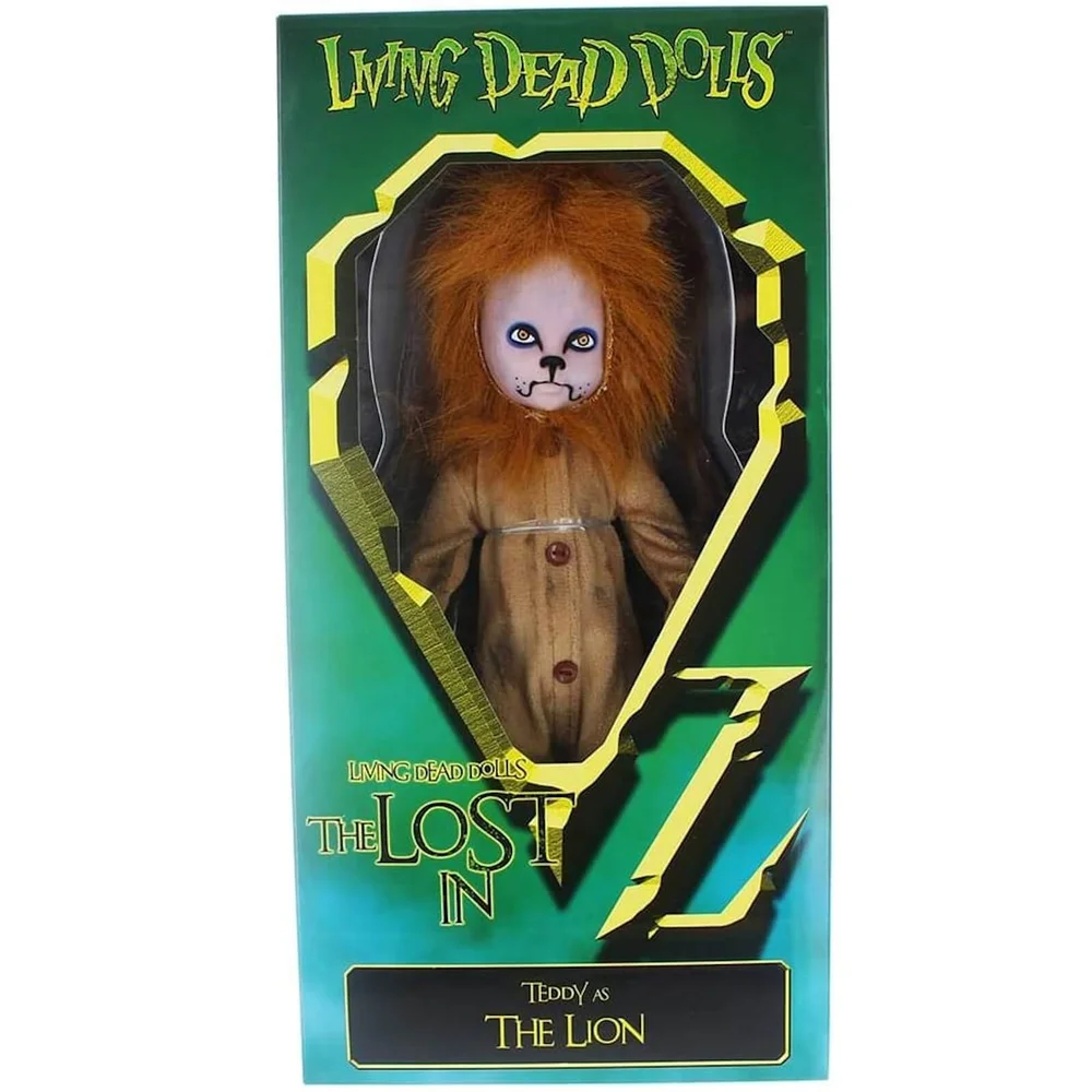Mezco Living Dead Dolls - The Lost in OZ Exclusive Emerald City Variant - The Lion Image 1