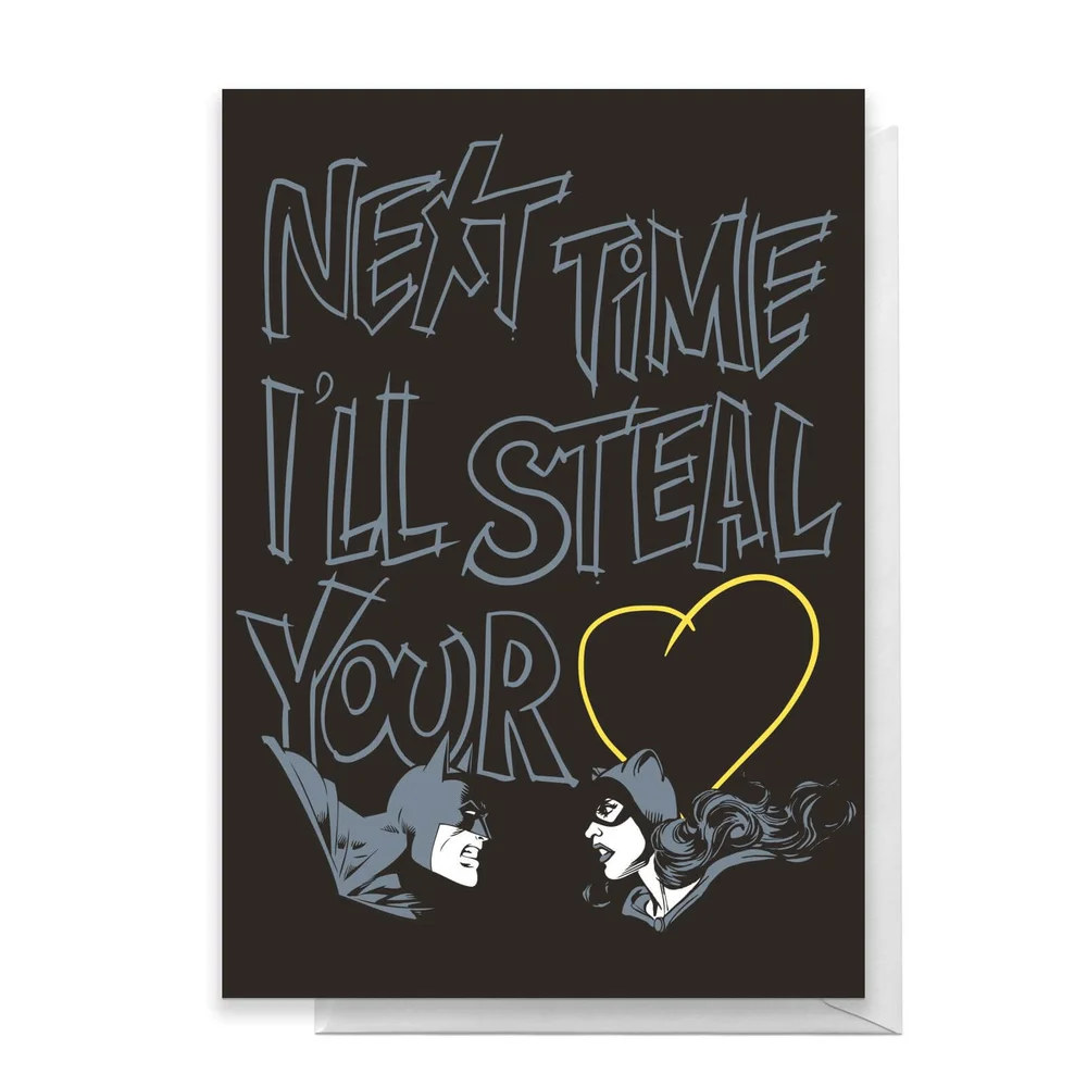 DC Valentine's Day Greetings Card - Standard Card Image 1