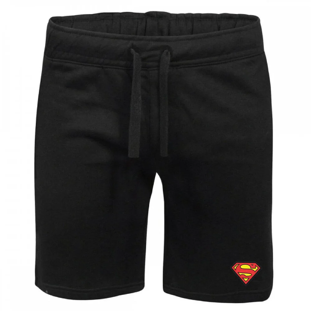 DC Superman Unisex Jogger Shorts - Black - S Image 1